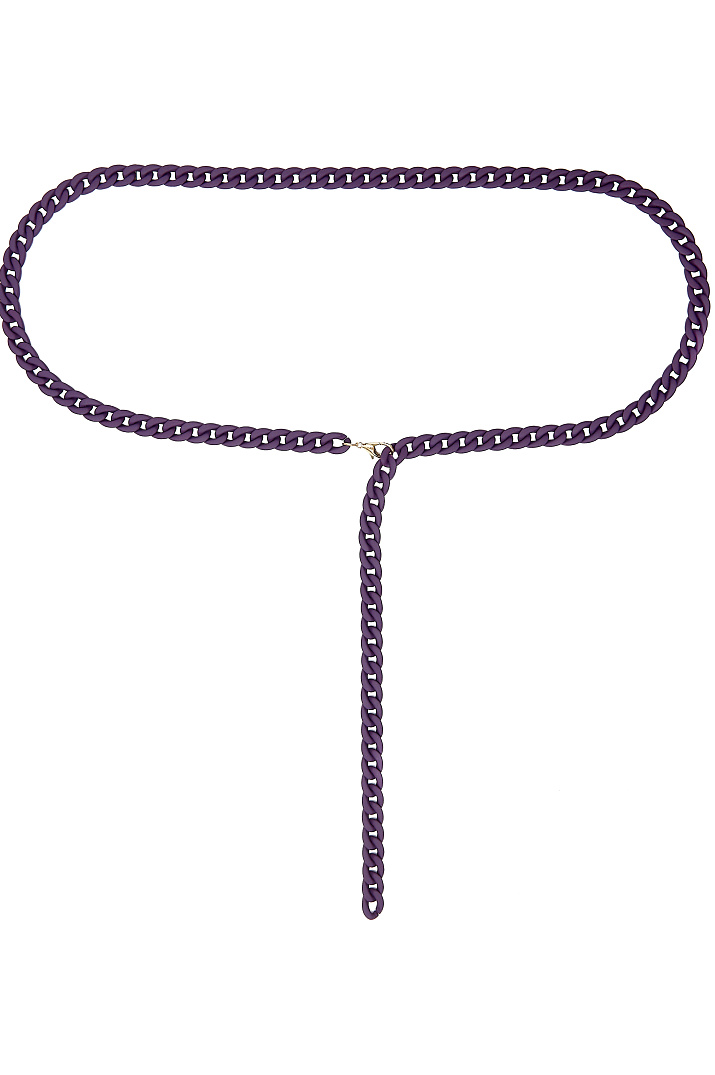 Картинка Сплошной купальник с глубоким вырезом по спине белый/фиолетовый