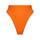 Фотография Купальные трусы-стринг с высокой посадкой оранжевый