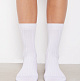 Картинка Хлопковые носки классической длины белый