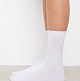 Картинка Хлопковые носки классической длины белый