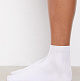 Фотография Хлопковые носки средней длины белый
