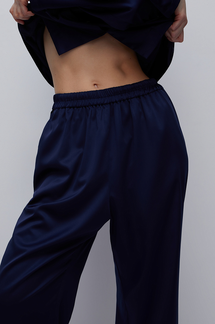 Картинка Пижама с брюками темно-синий