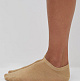 Фотография Короткие носки из лиоцелла бежевый меланж